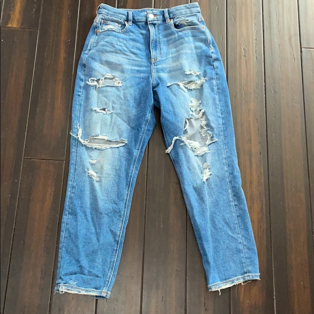 ae mom jeans